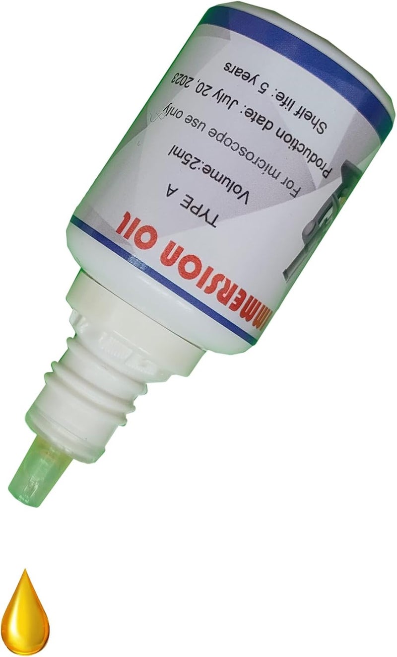 Wryxia Microscope Immersion Oil, 3/4 oz (25ML), Type A, Microscope Specific, Easy to Remove - Image 4